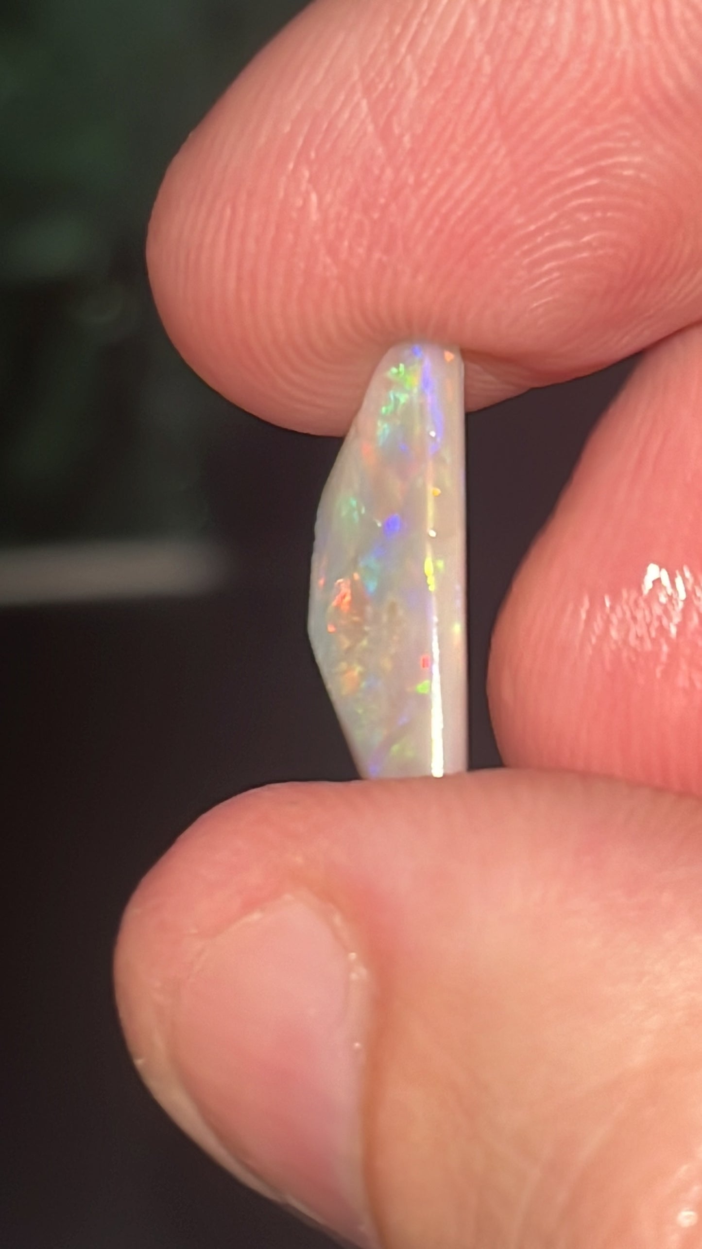 Australian Lightning Ridge Opal Rub