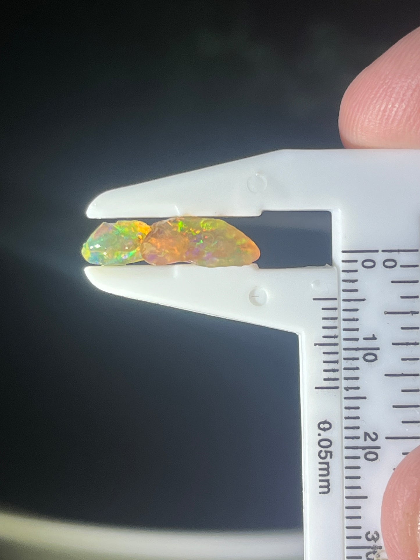 Rough Mexican Fire Opal