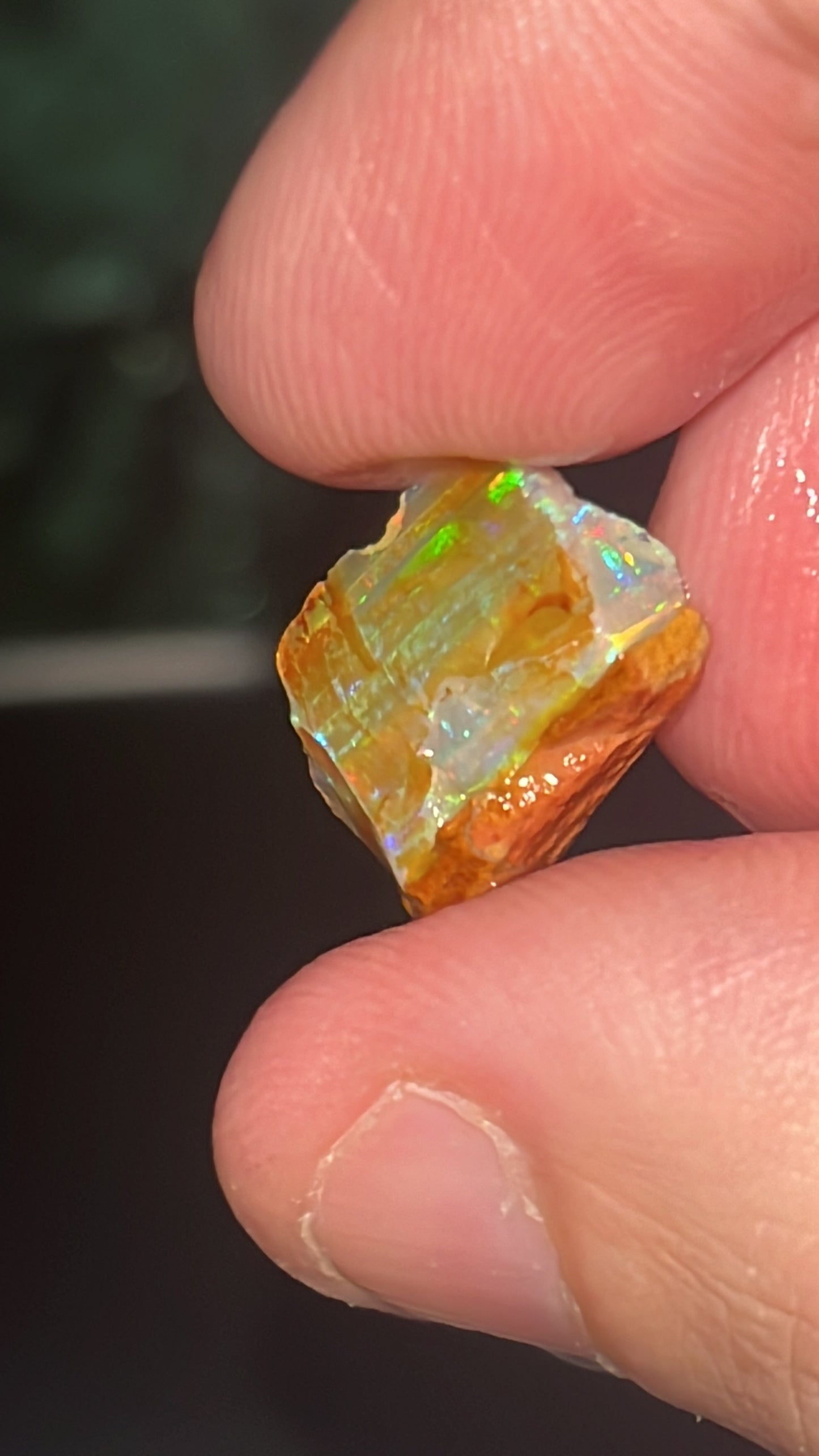 Australian Lambina Crystal Opal