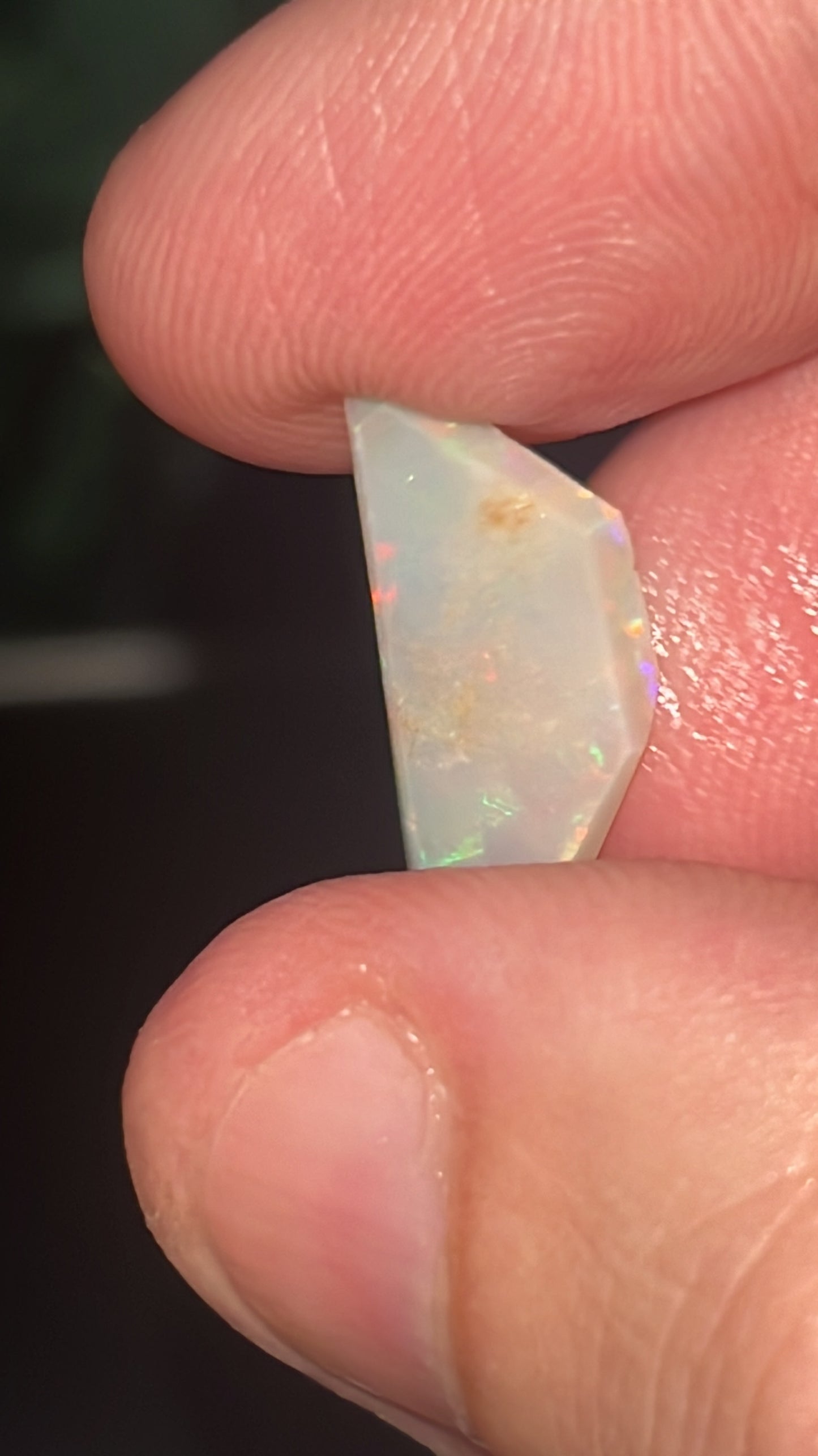 Australian Lightning Ridge Opal Rub