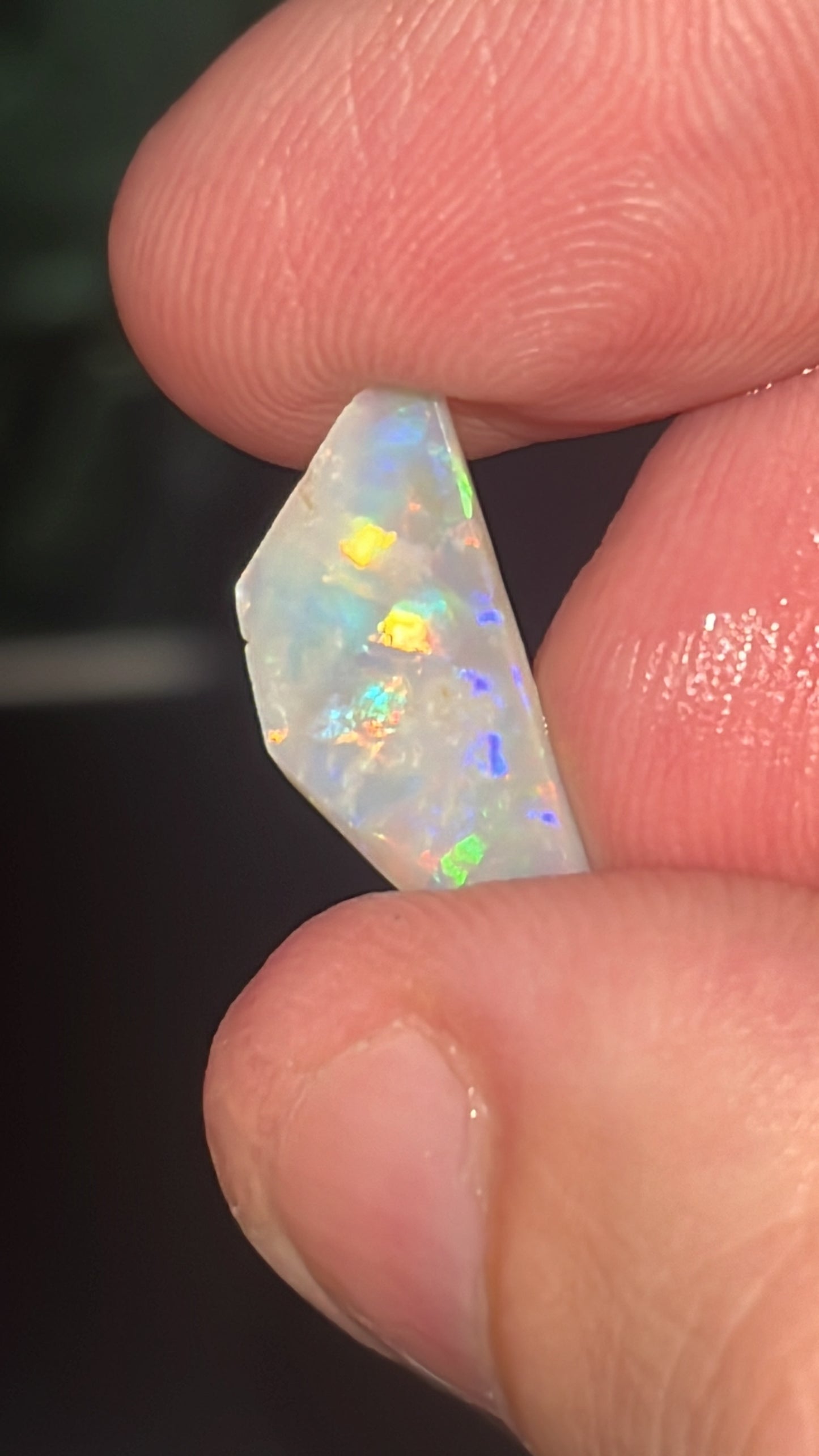 Australian Lightning Ridge Opal Rub