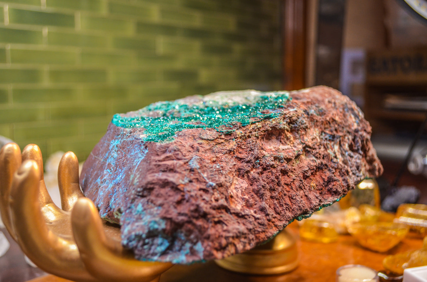 Freeform Dioptase