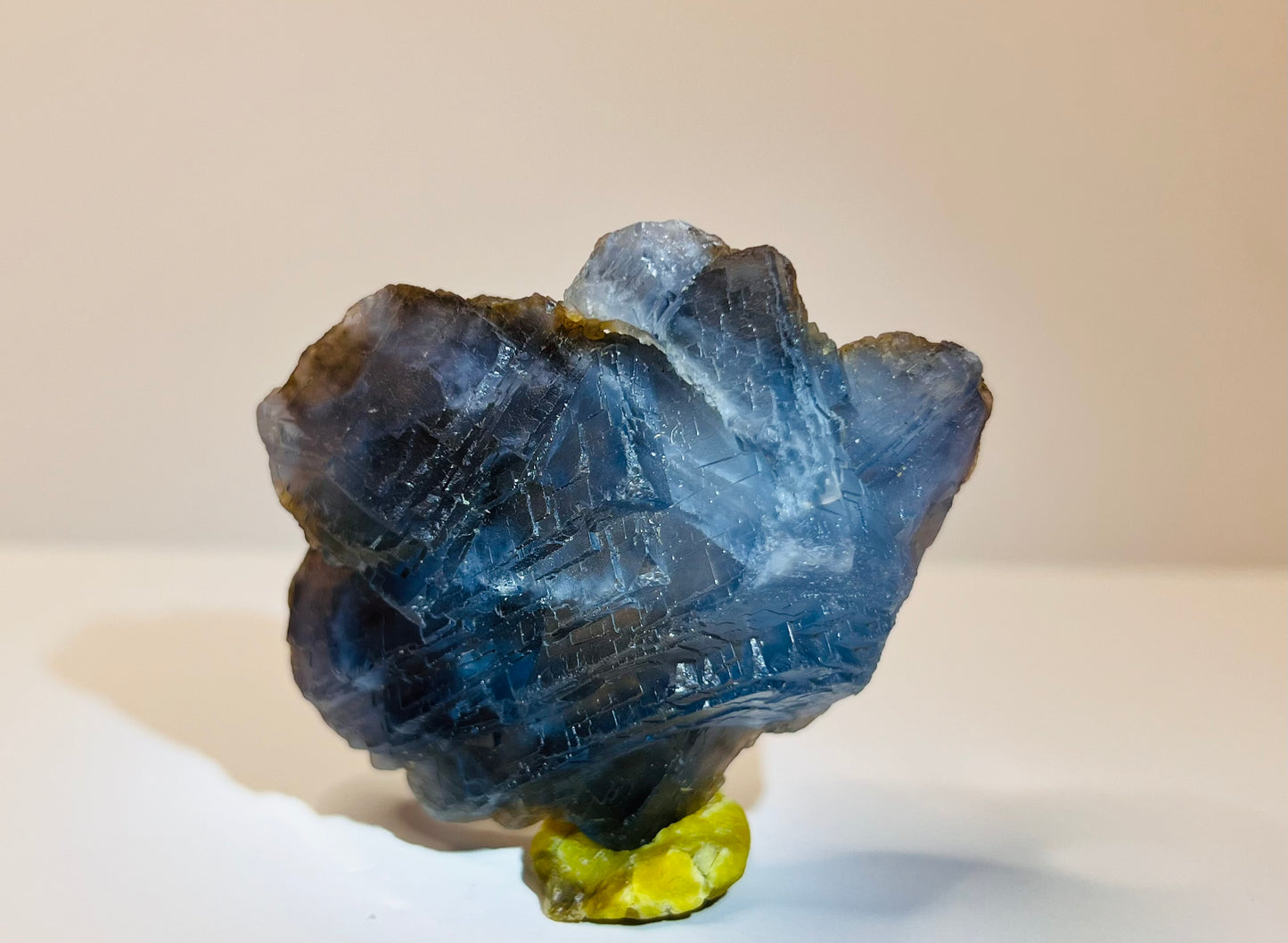 Blue Fluorite With Record Keepers