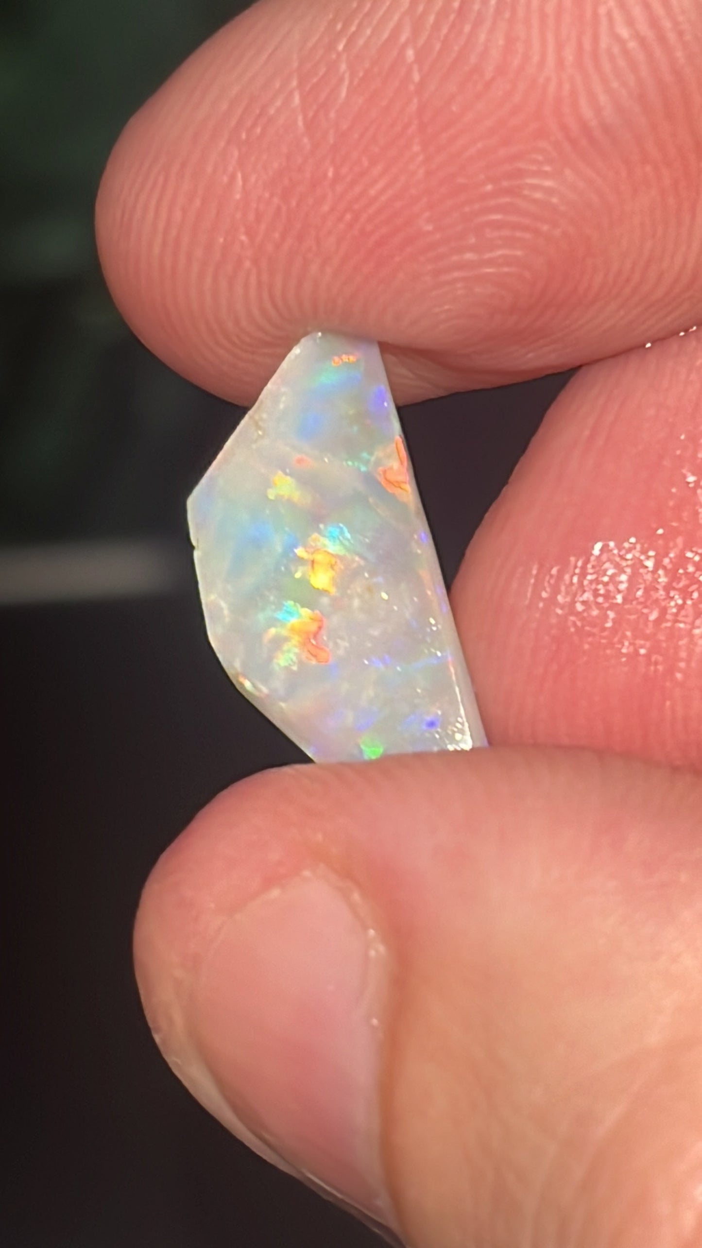 Australian Lightning Ridge Opal Rub