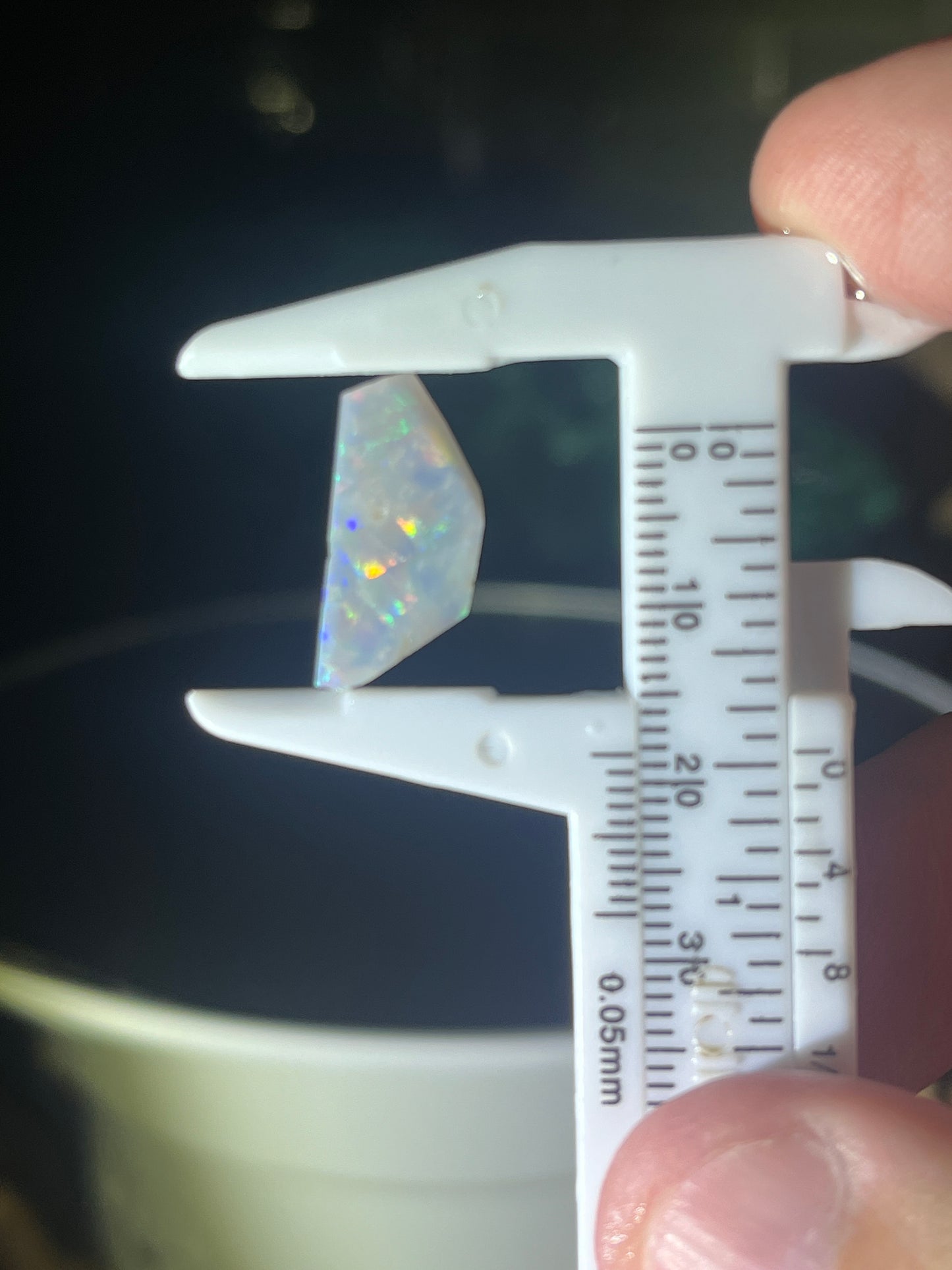 Australian Lightning Ridge Opal Rub