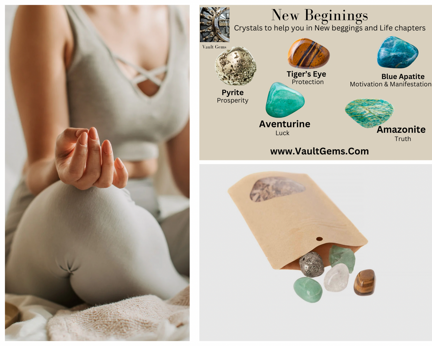 New Beginnings Crystal Set