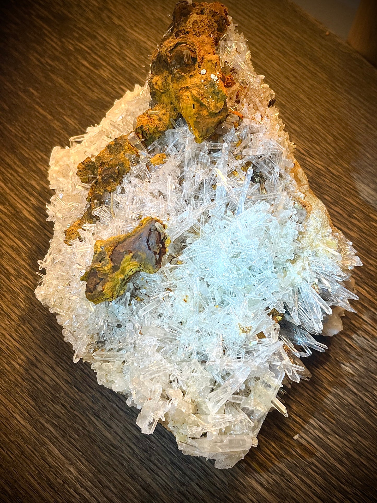 Colombian Needle Quartz Cluster