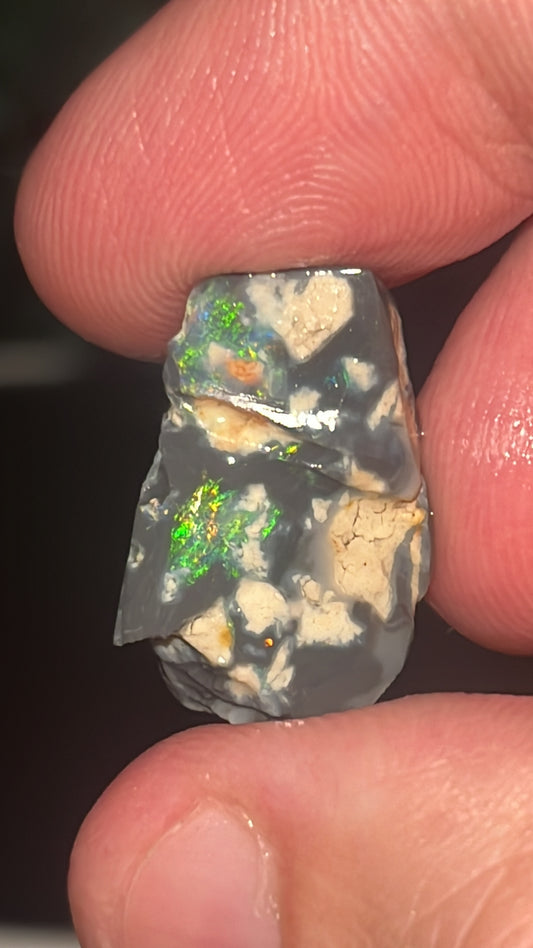 Lightning Ridge Black Opal Rough