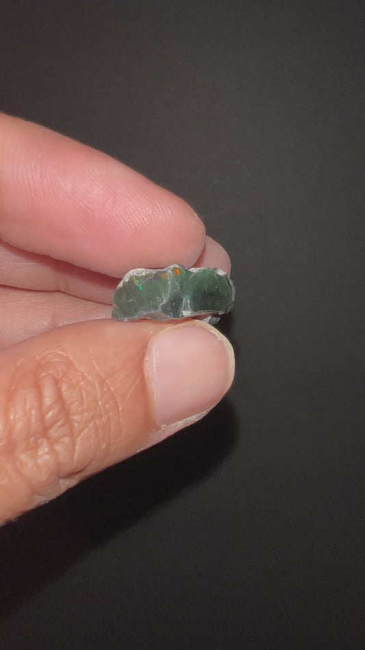 Black Ethiopian Welo Opal