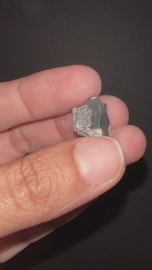 Black Ethiopian Welo Opal
