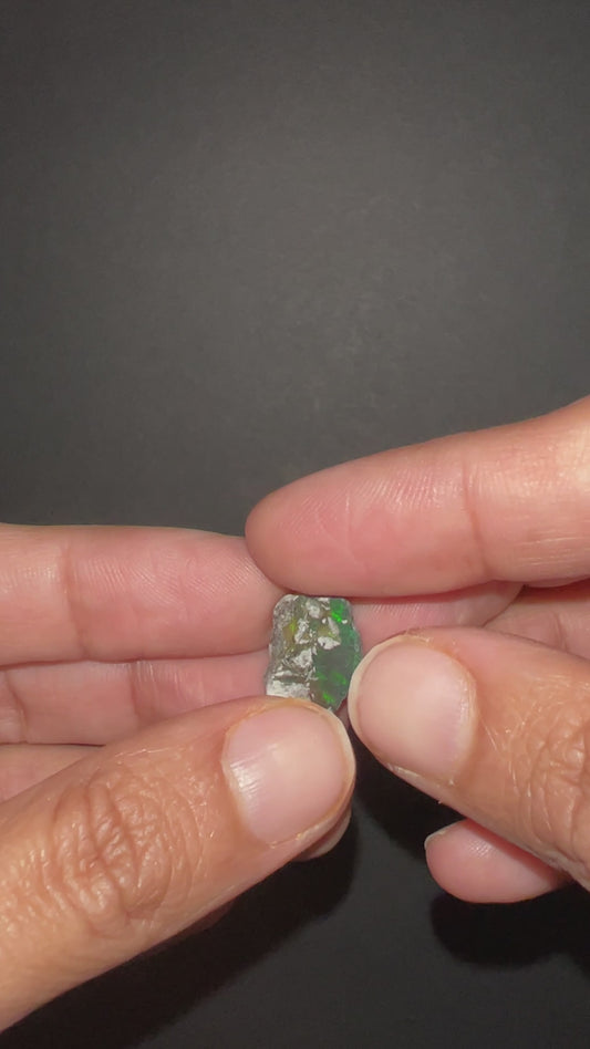 Black Ethiopian Welo Opal