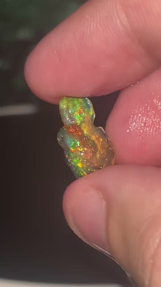 Rough Mexican Fire Opal