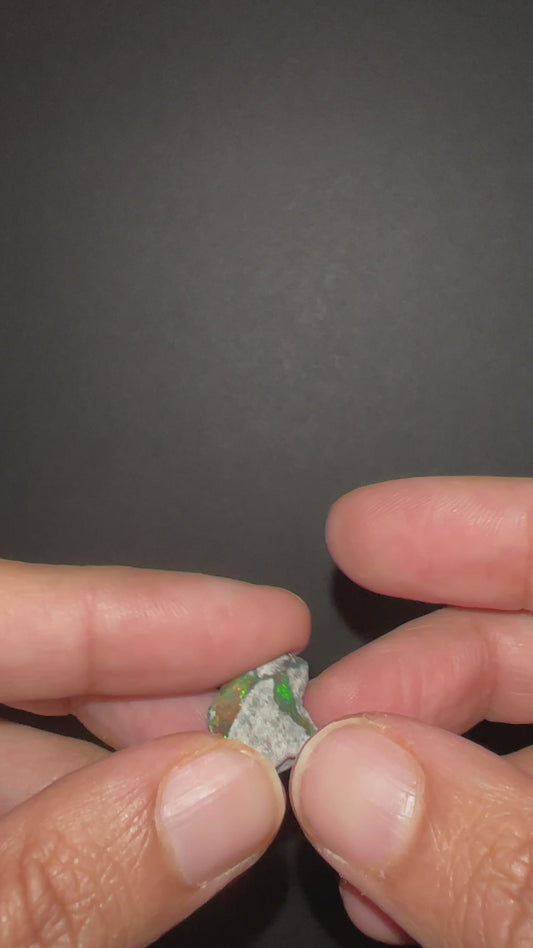 Black Ethiopian Welo Opal